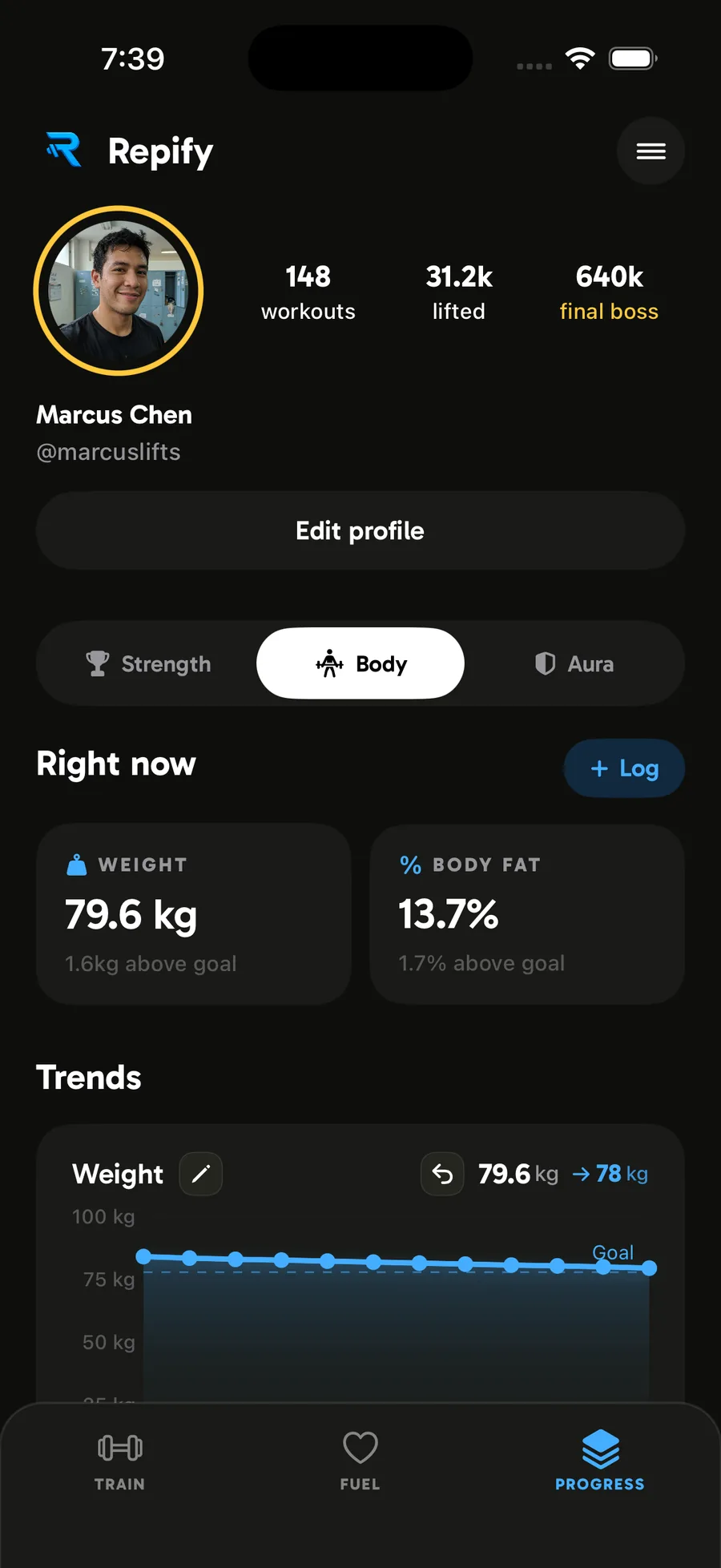 Repify screen 8